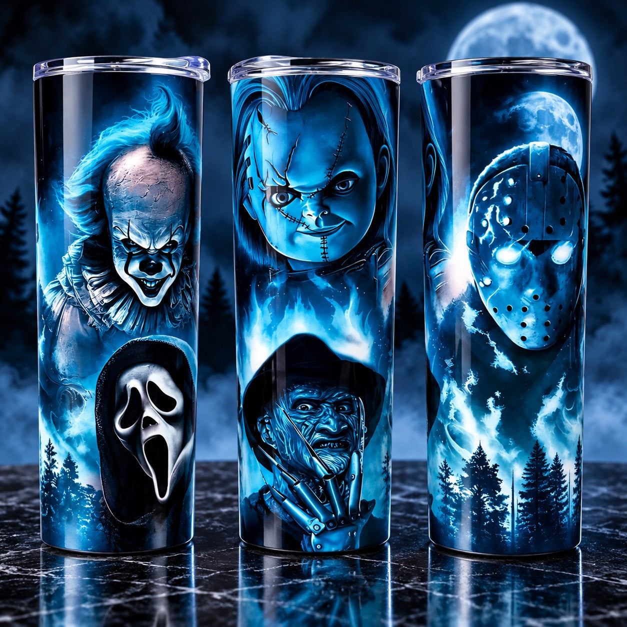 ✨Horror Icons 20 oz Tumbler